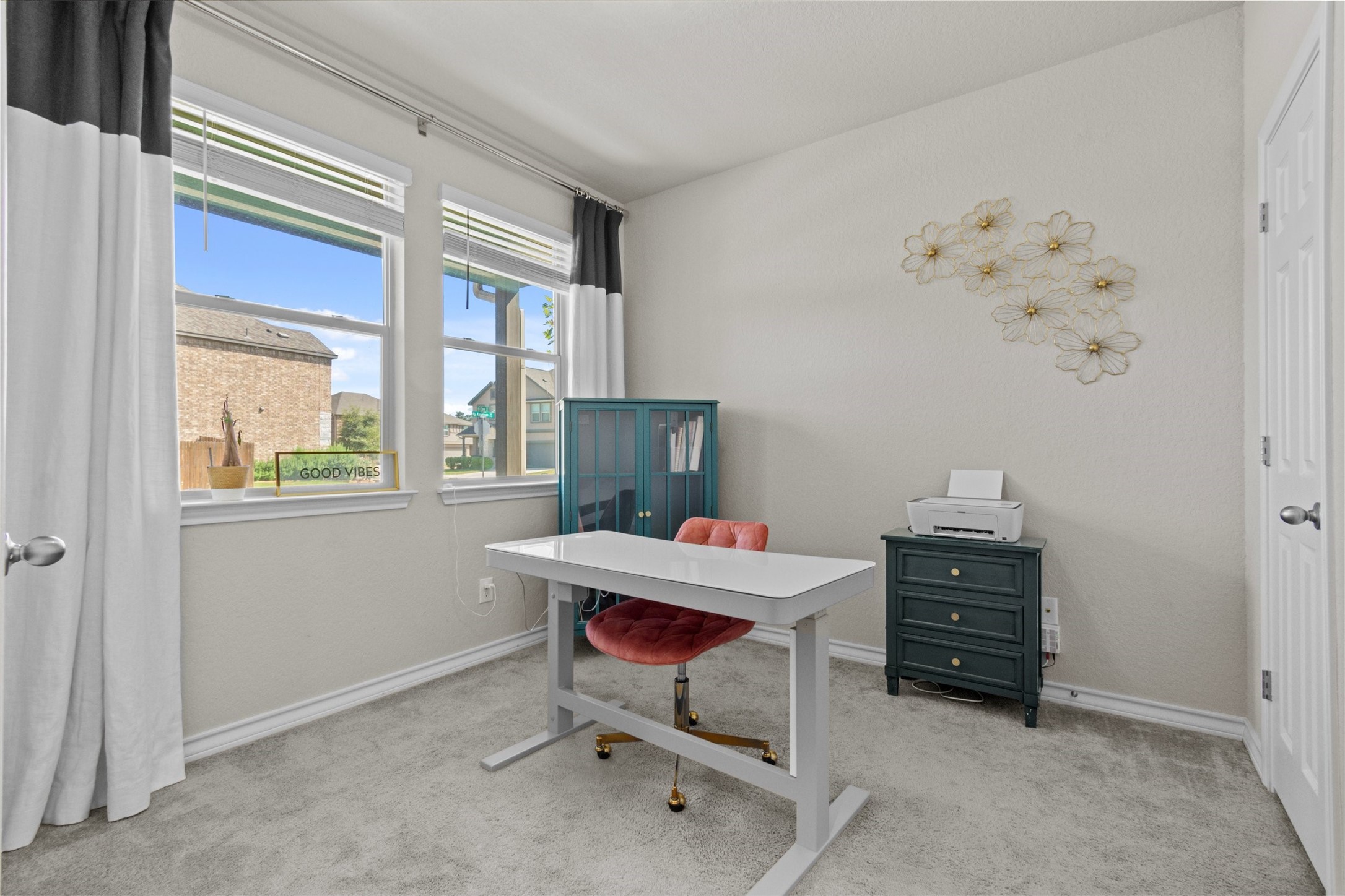 904 American Trail, Unit 2 Leander, TX 78641 - Photo 7 of 32 Office / Bedroom 4 downstairs.