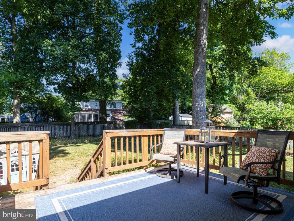 704 Roxboro Road Rockville, MD 20850 - Photo 13 of 43 Awesome Deck off Kitchen
