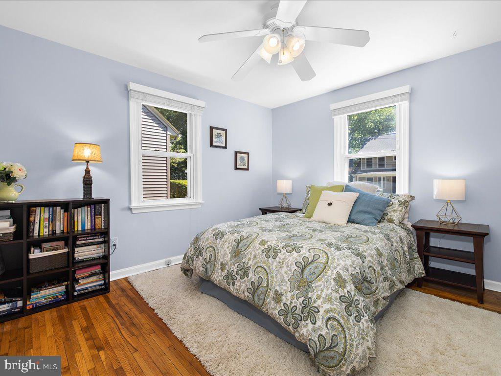704 Roxboro Road Rockville, MD 20850 - Photo 14 of 43 Main Level Bedroom #1 with Hardwood Floors