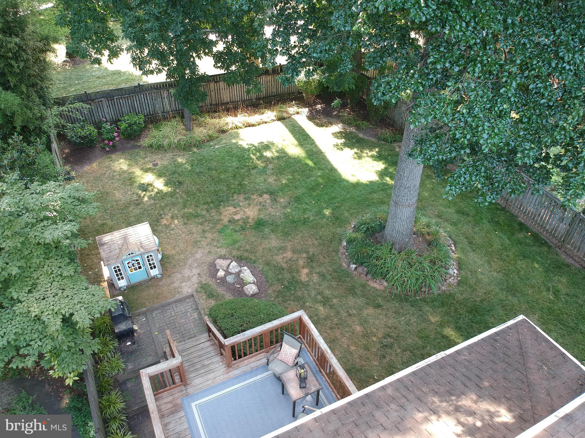 704 Roxboro Road Rockville, MD 20850 - Photo 31 of 43 Aerial view of Back Yard