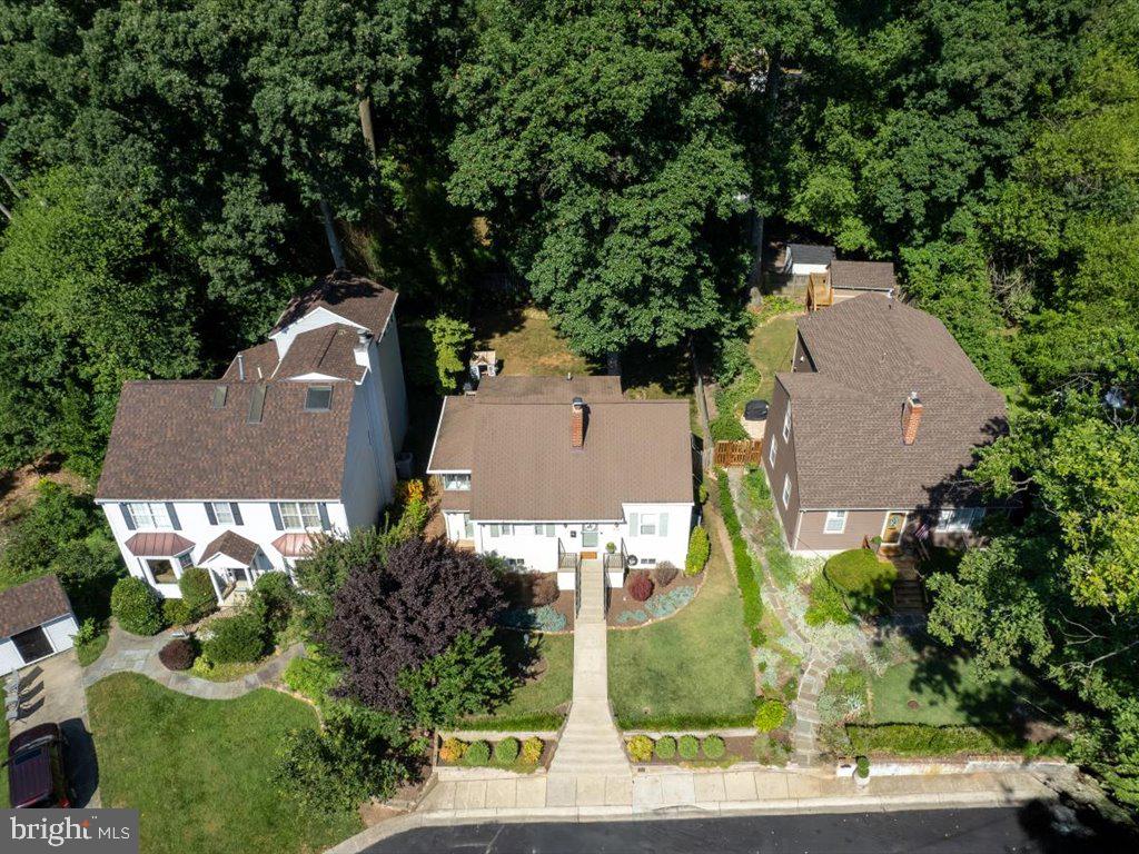 704 Roxboro Road Rockville, MD 20850 - Photo 33 of 43 Aerial view of 704 Roxboro Road