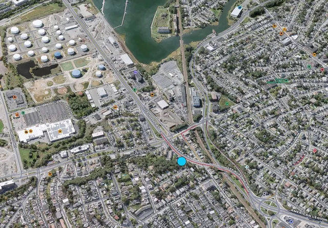 a bird view of building