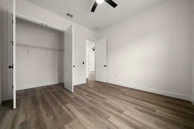 wooden floor in an empty room