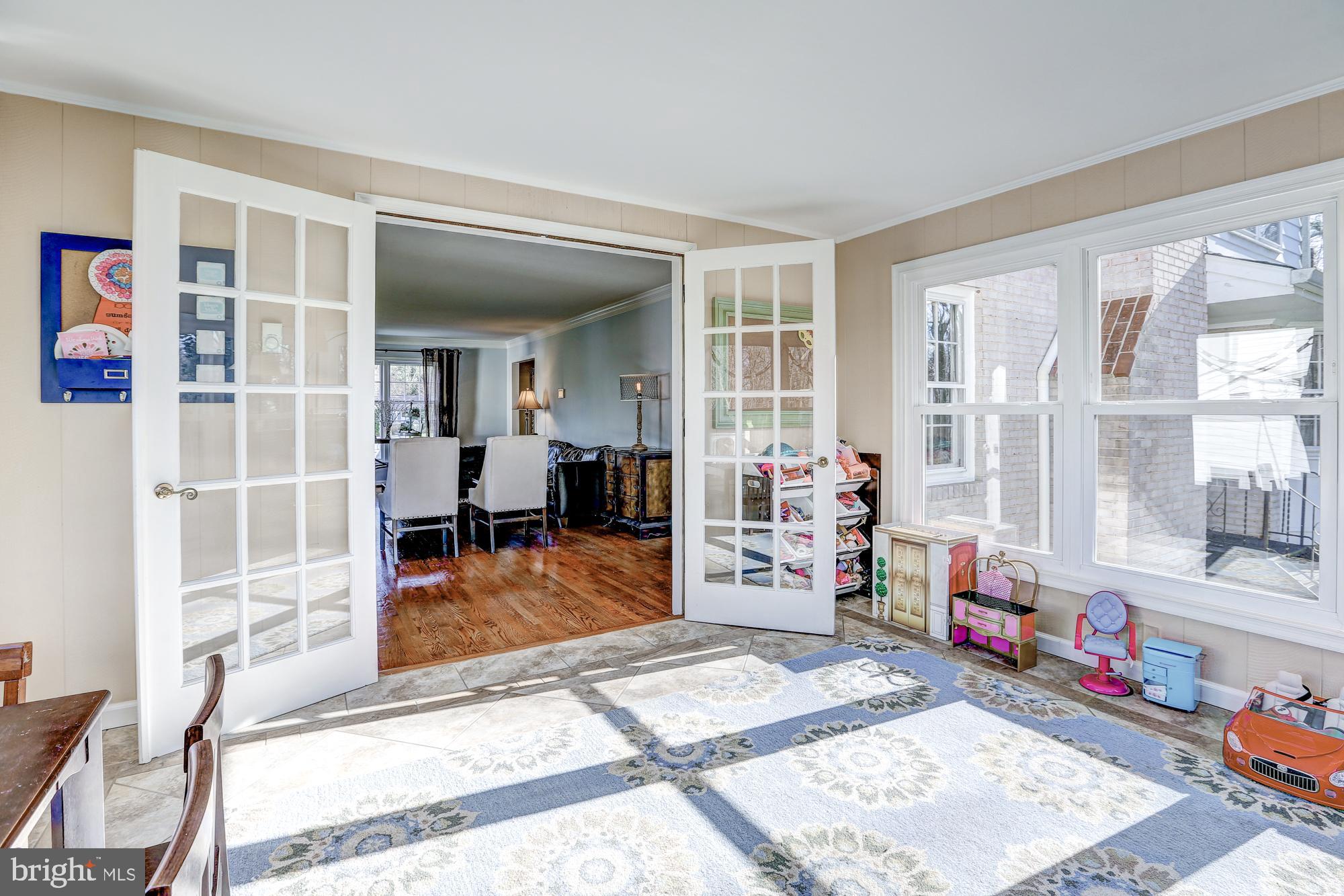 17943 Pond Road Ashton, MD 20861 - Photo 20 of 77 French doors to Living Room