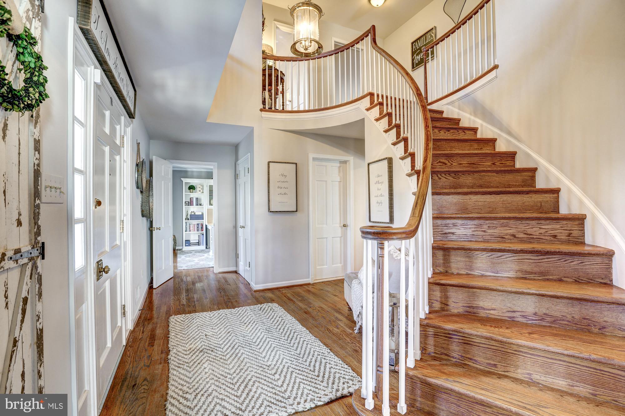 17943 Pond Road Ashton, MD 20861 - Photo 3 of 77 view towards Bedroom #5/Home Office #2