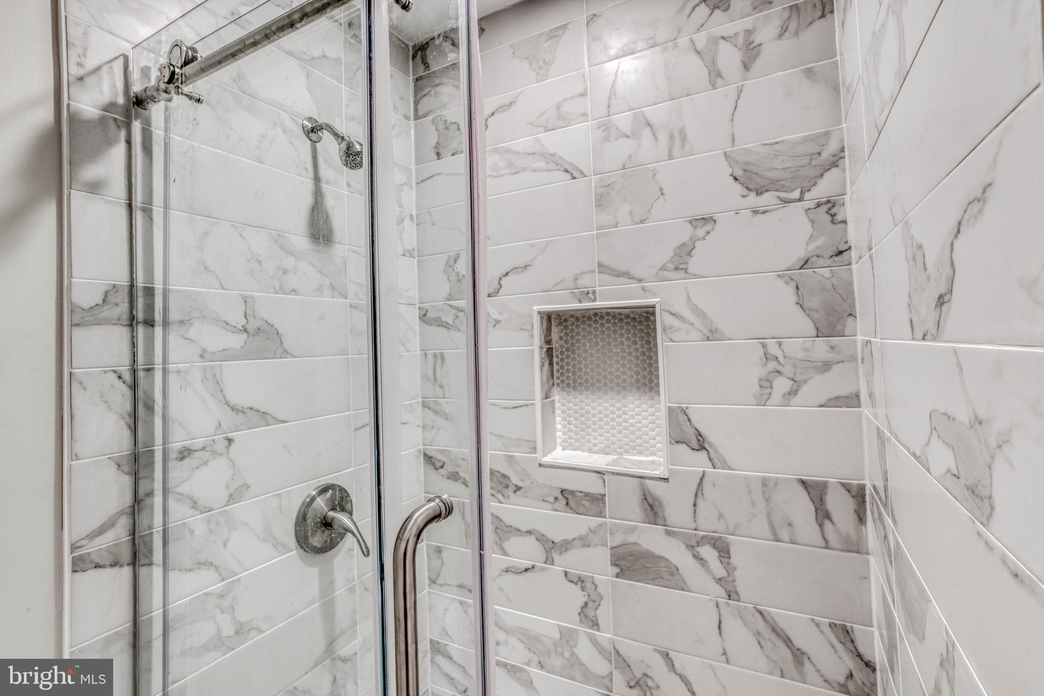 2818 Pinewick Road Ellicott City, MD 21042 - Photo 40 of 75 Tile & glass shower in primary en-suite
