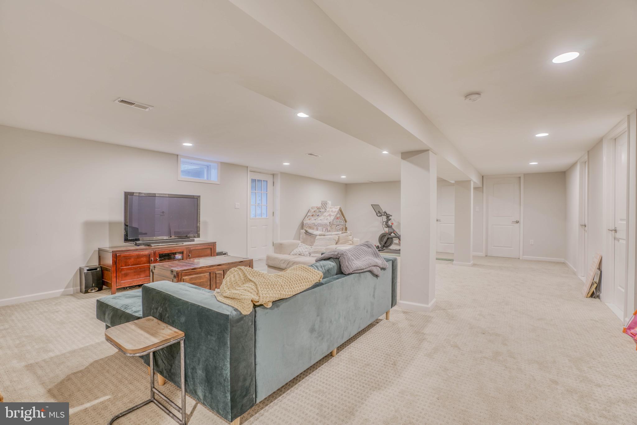 2818 Pinewick Road Ellicott City, MD 21042 - Photo 51 of 75 Spacious finished basement with Family/Playroom