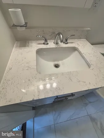 a view of a bathroom with a sink