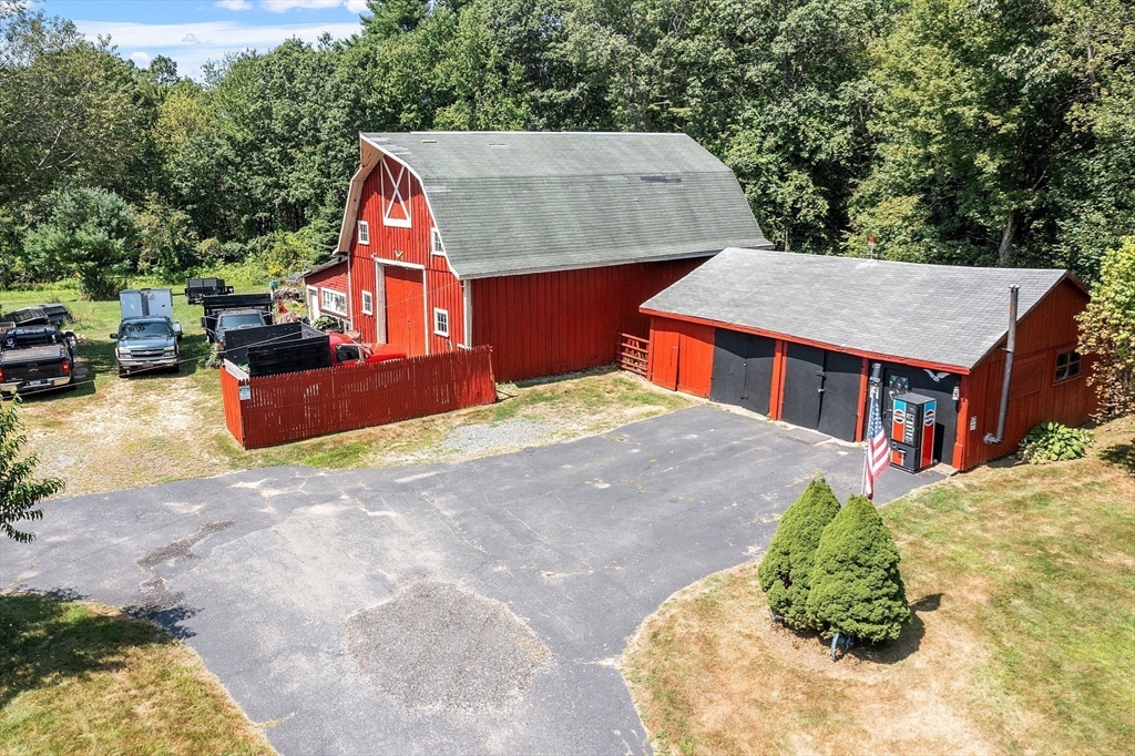 171 South Road Templeton, MA 01436 - Photo 11 of 38 a aerial view of a house with a yard and sitting area