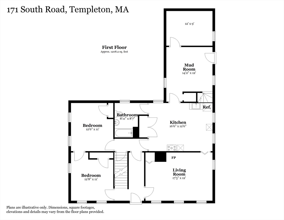 171 South Road Templeton, MA 01436 - Photo 38 of 38 a picture of a bench in front of a wall