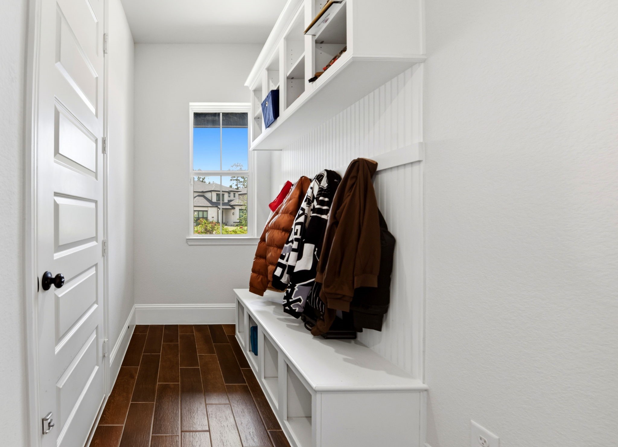 10062 South Goshawk Trail Conroe, TX 77385 - Photo 26 of 43 a view of walk in closet with clothes and shoes