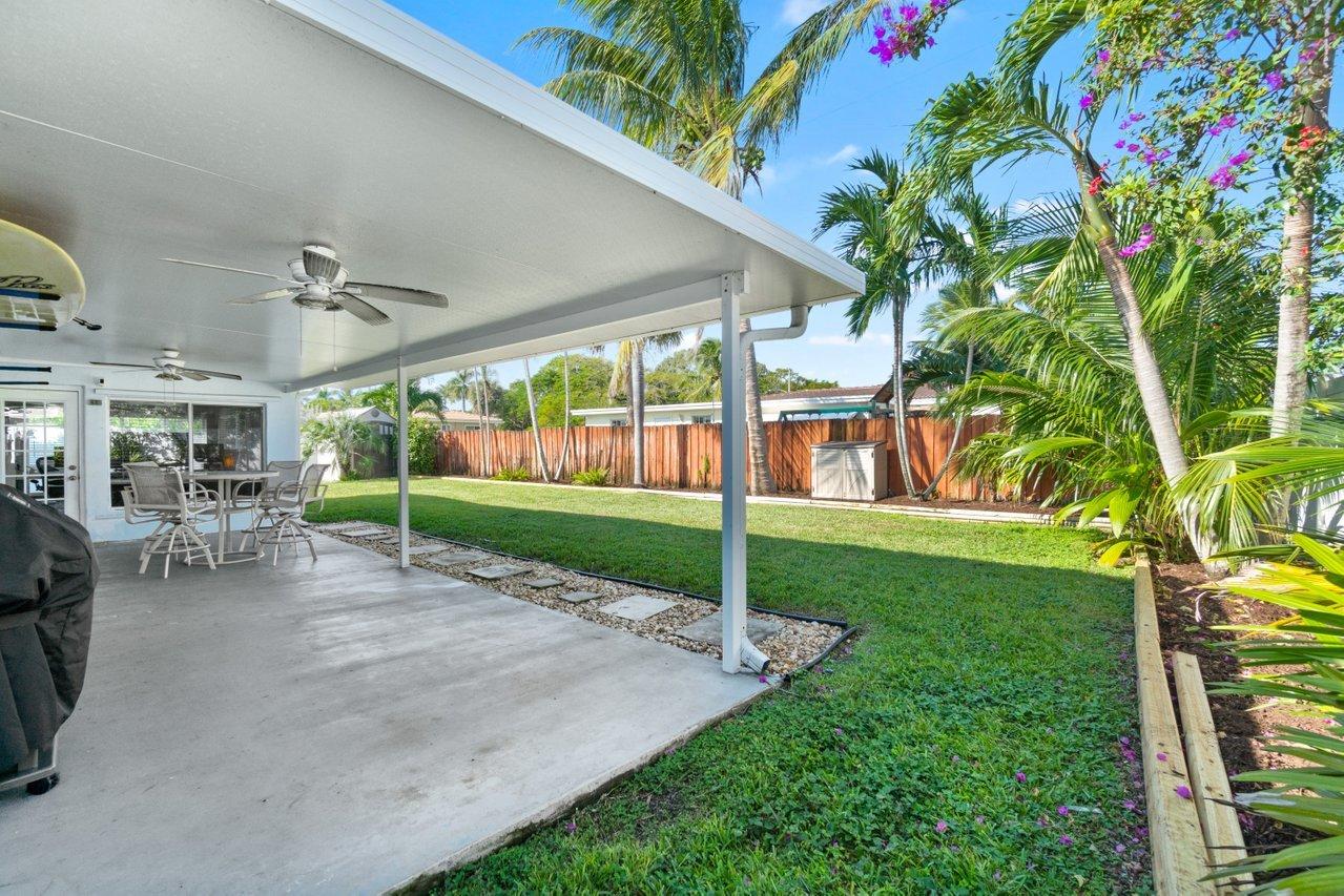 381 Northeast 23rd Way Boca Raton, FL 33431 - Photo 19 of 27 Covered Patio