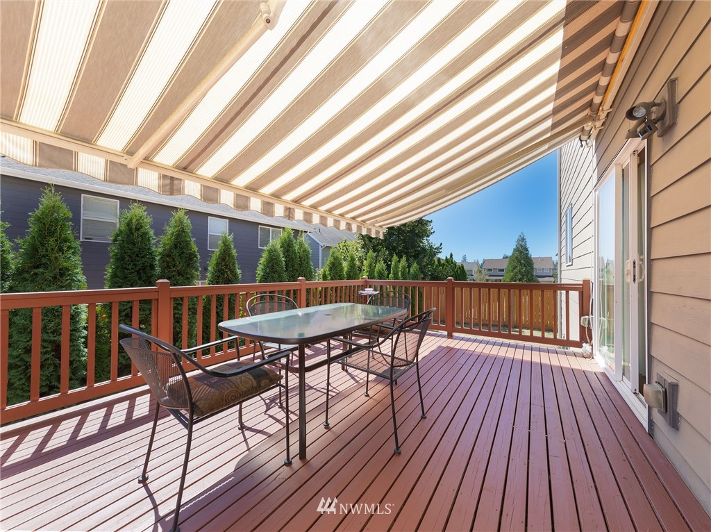 4002 216th Place Southeast Bothell, WA 98021 - Photo 28 of 28 a view of balcony with deck wooden floor and outdoor space