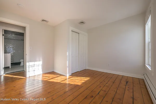 wooden floor in an empty room