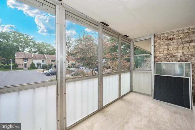 a view of a city from a balcony