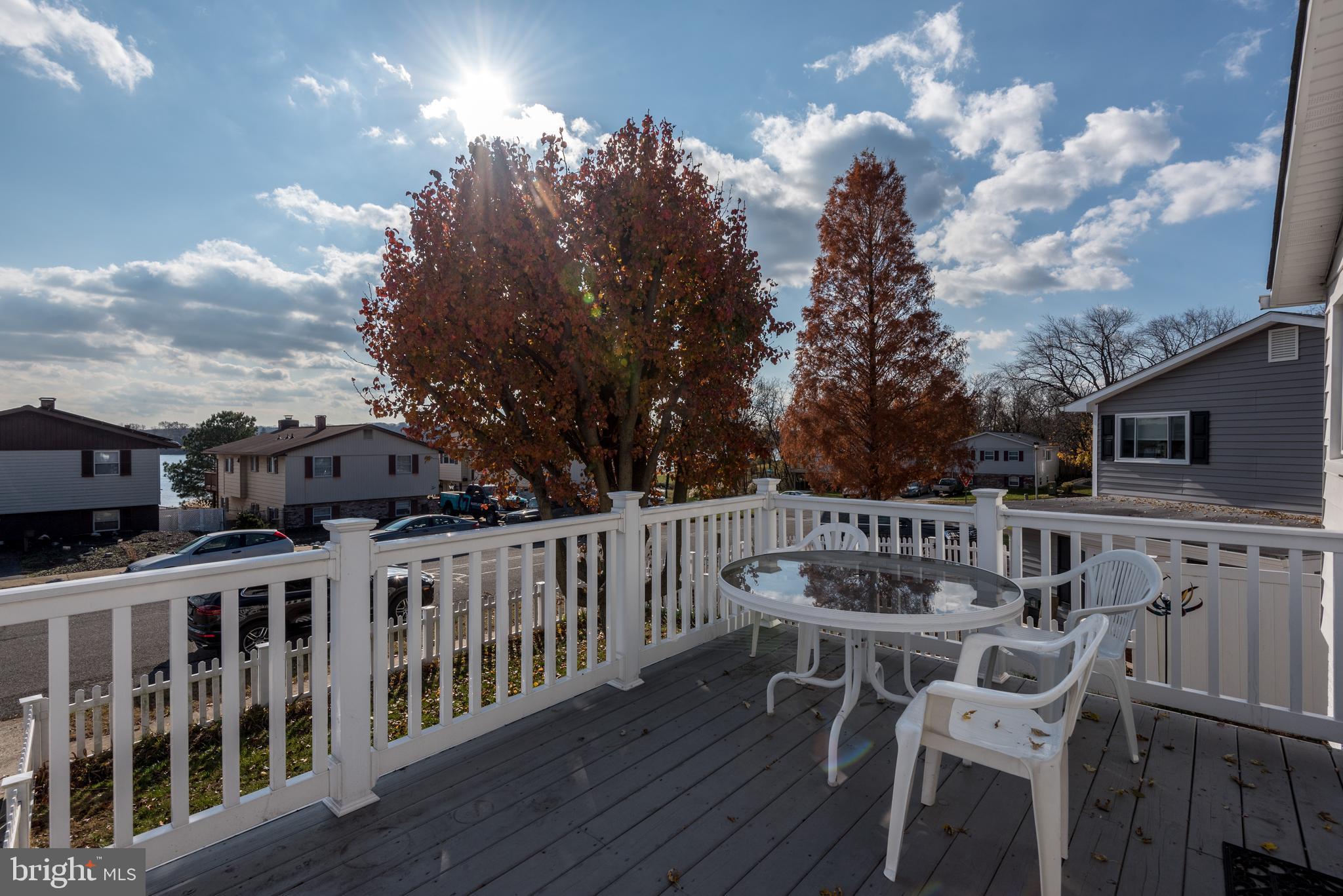 218 Atlanta Road Pasadena, MD 21122 - Photo 2 of 48 Upper deck with views in every direction
