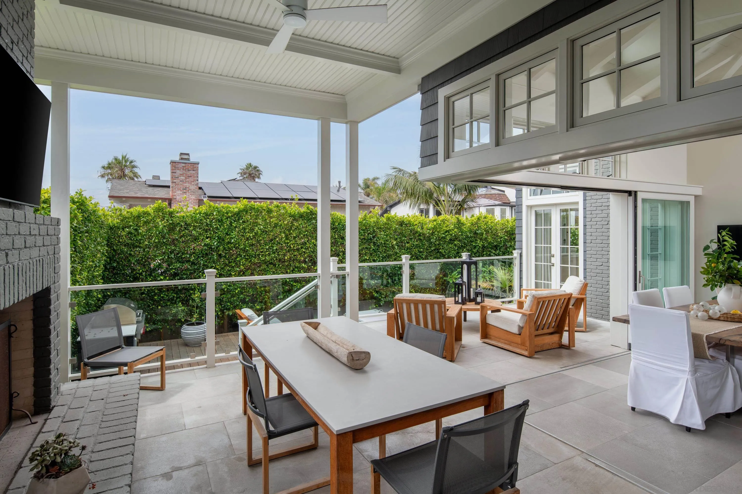 236 24th Street Del Mar, CA 92014 - Photo 9 of 34 a view of a patio with couches table and chairs