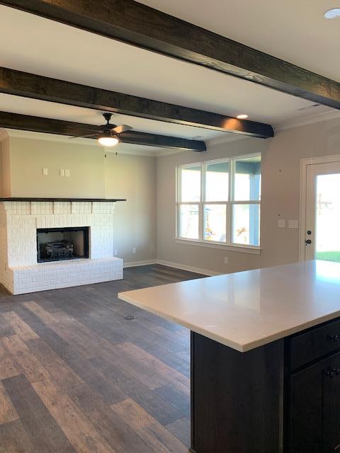 762 Plowson Road, Unit 363 Mount Juliet, TN 37122 - Photo 7 of 22 Large kitchen island overlooking living