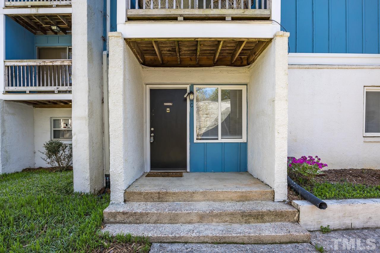 7002 Longstreet Drive, Unit C Raleigh, NC 27615 - Photo 16 of 18 a view of entryway front of house