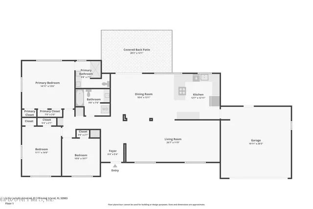 a view of livingroom with hardwood floor and a ceiling fan