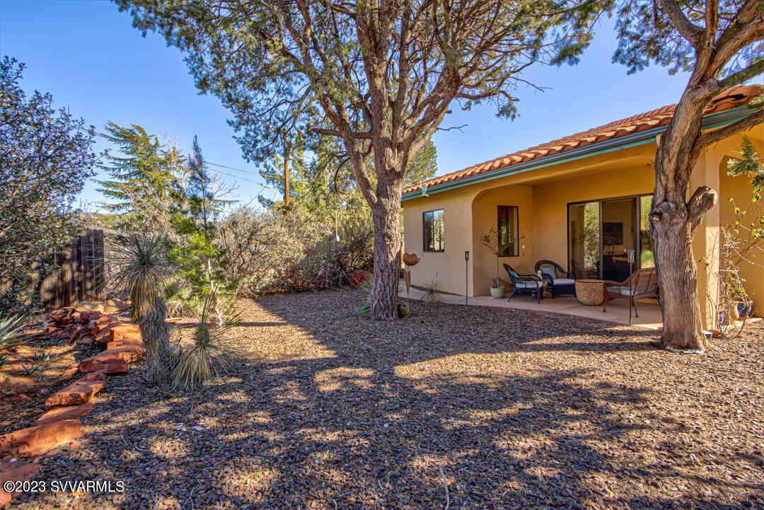 55 Roundup Road Sedona, AZ 86336 - Photo 12 of 35 a view of a outdoor space with a tree s