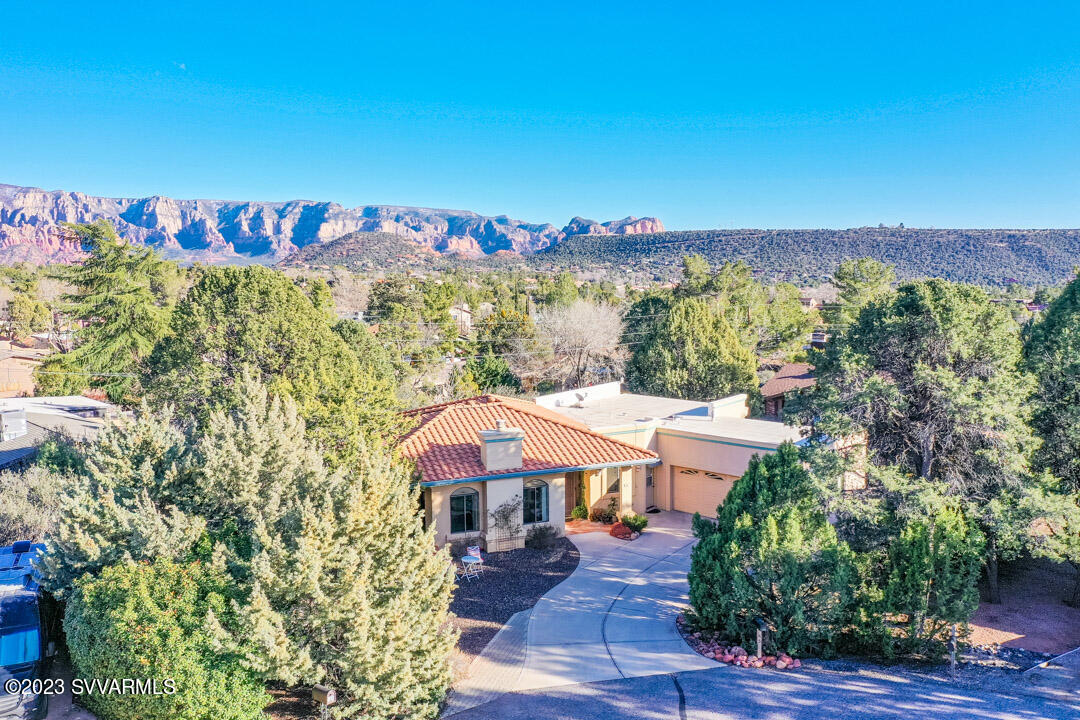 55 Roundup Road Sedona, AZ 86336 - Photo 2 of 35 a view of a city from a terrace