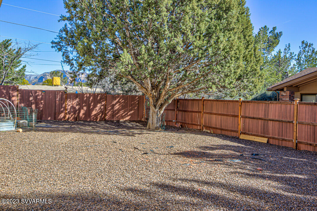 55 Roundup Road Sedona, AZ 86336 - Photo 32 of 35 a view of a backyard
