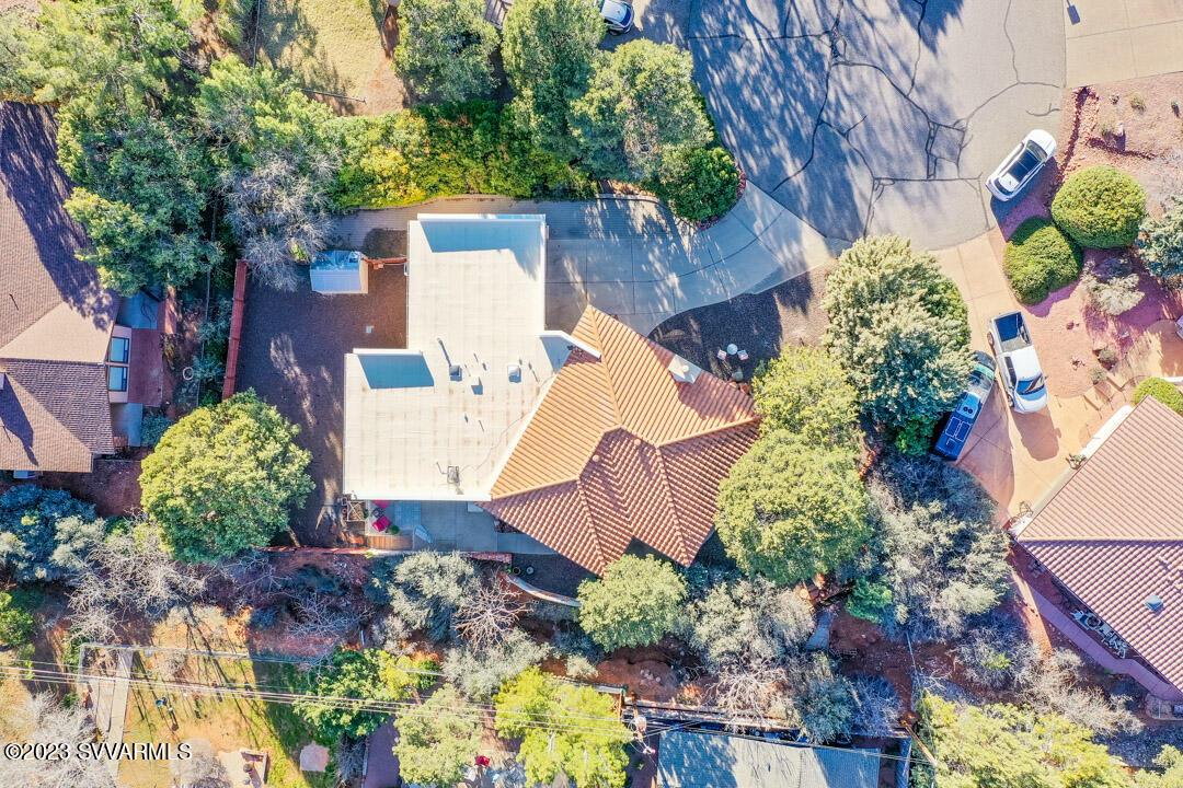55 Roundup Road Sedona, AZ 86336 - Photo 35 of 35 an aerial view of a house