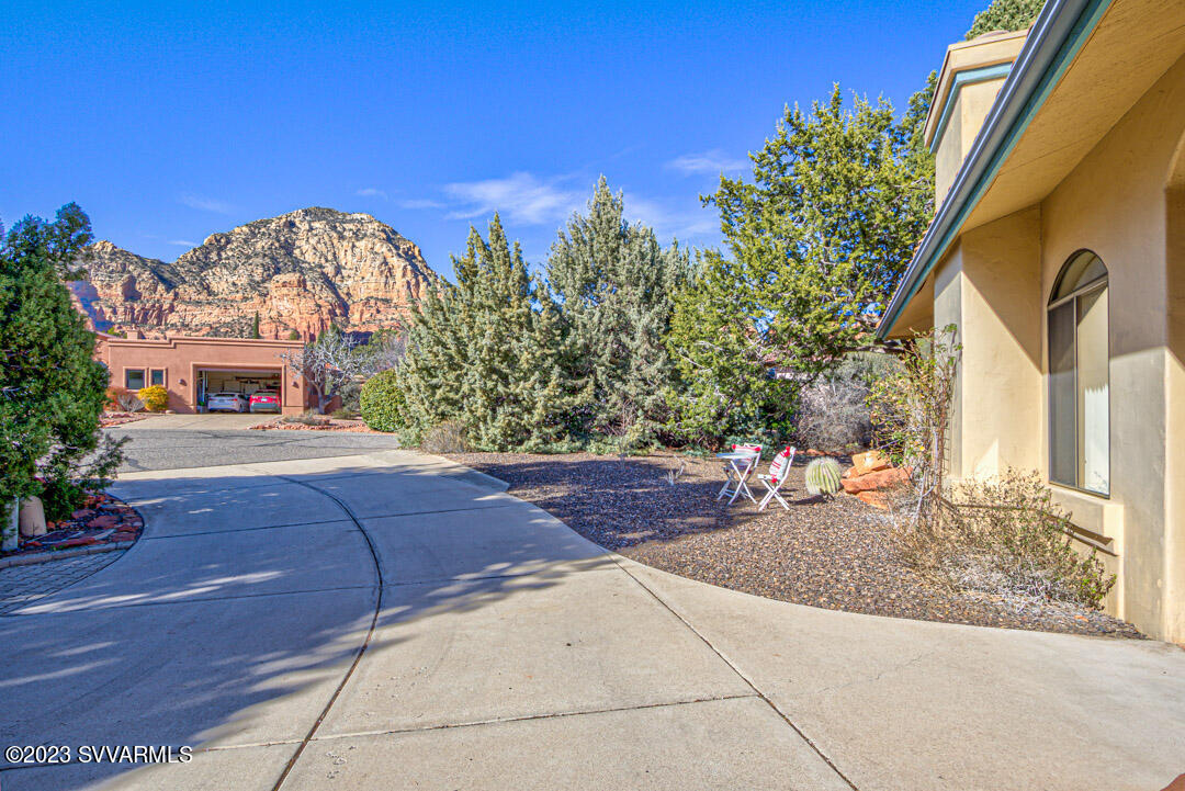 55 Roundup Road Sedona, AZ 86336 - Photo 4 of 35 a view of a house with a street
