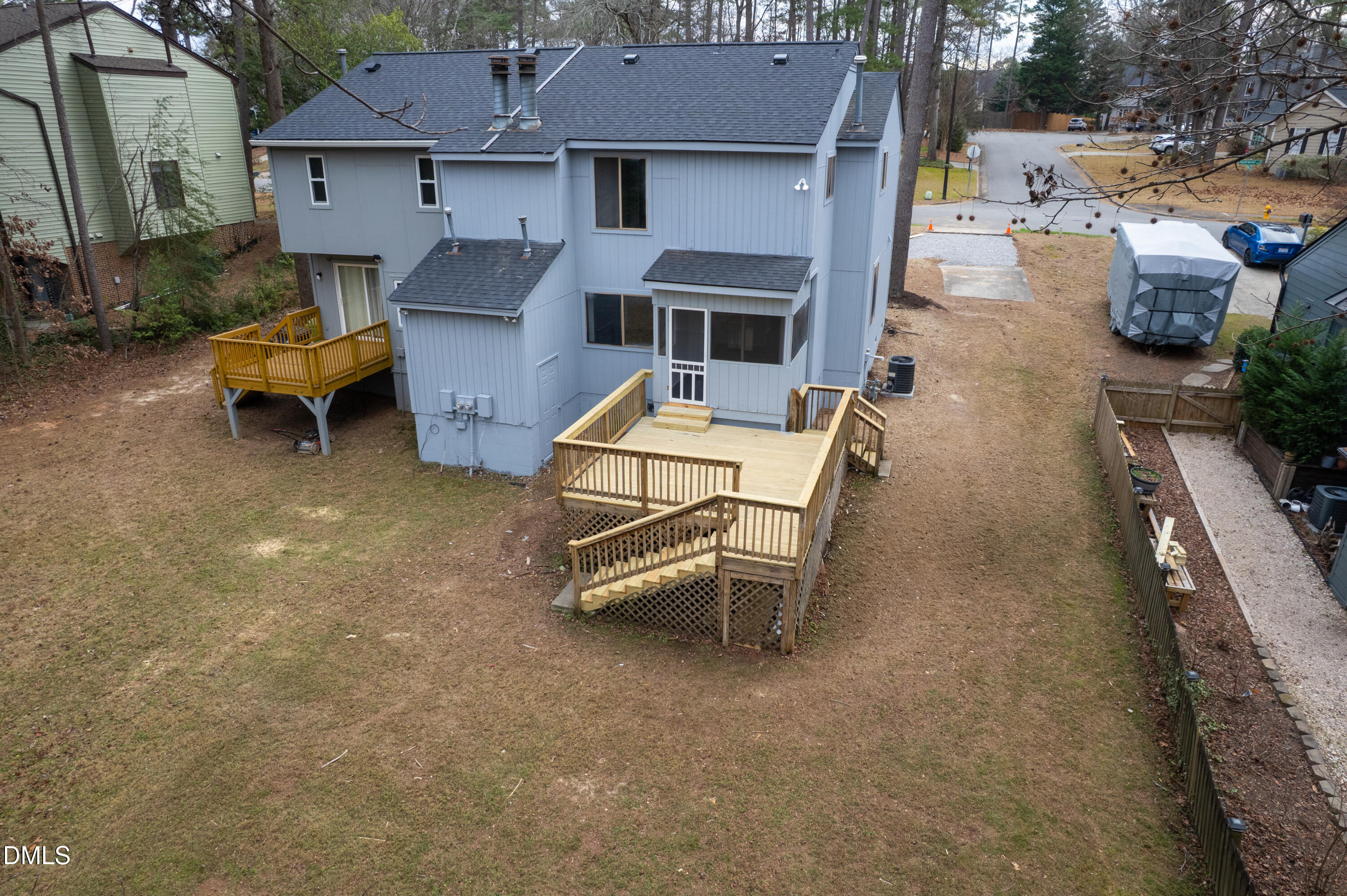 6001 Applewood Lane Raleigh, NC 27609 - Photo 27 of 36 6001Backyard2