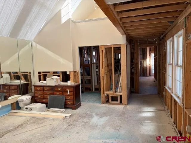 a view of front door