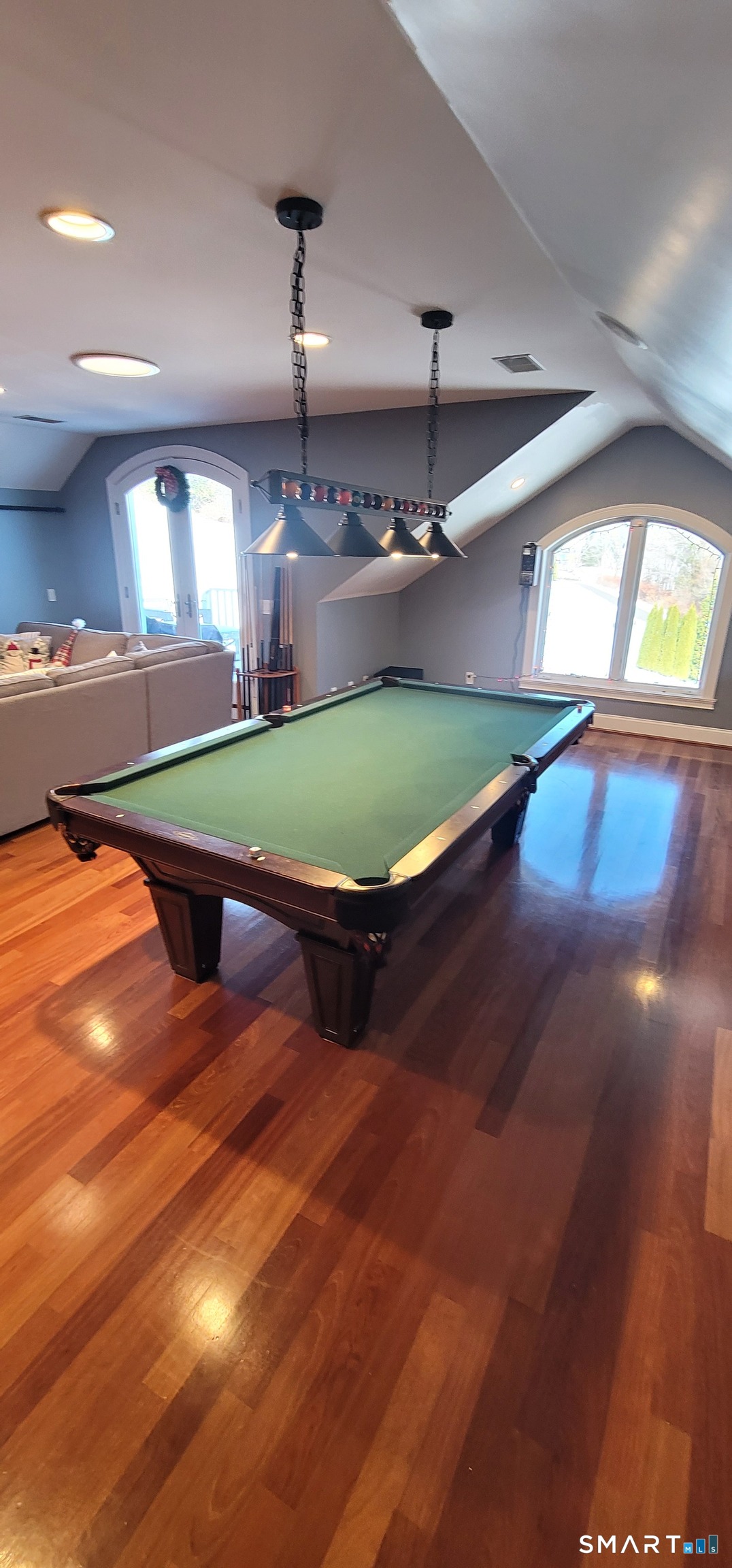 1461 Bunker Hill Road Watertown, CT 06795 - Photo 20 of 22 a room with pool table and windows
