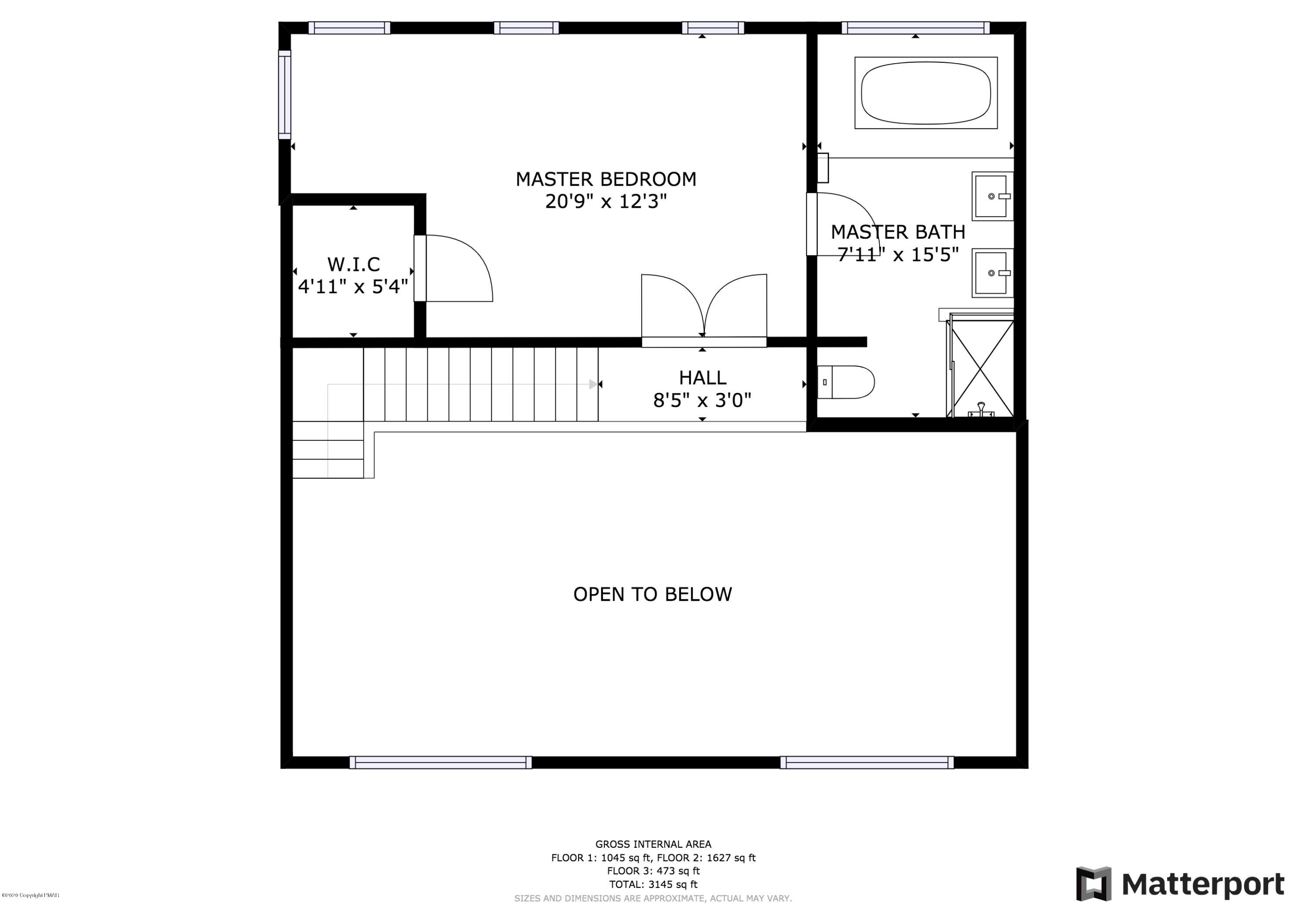 172 Maines Road Hawley, PA 18428 - Photo 122 of 122 Floor plan 2nd floor