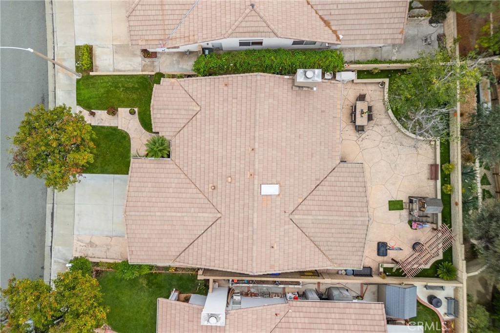 27251 Blakely Place Valencia, CA 91354 - Photo 27 of 31 an aerial view of a house with a yard