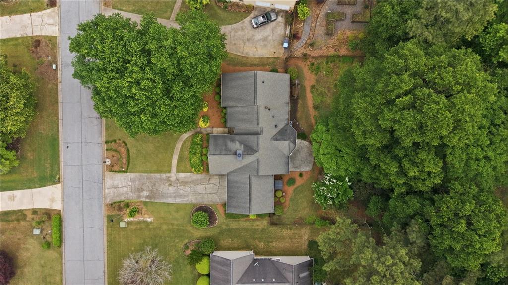 2824 Carriage Rowe Duluth, GA 30096 - Photo 41 of 45 an aerial view of residential houses with outdoor space
