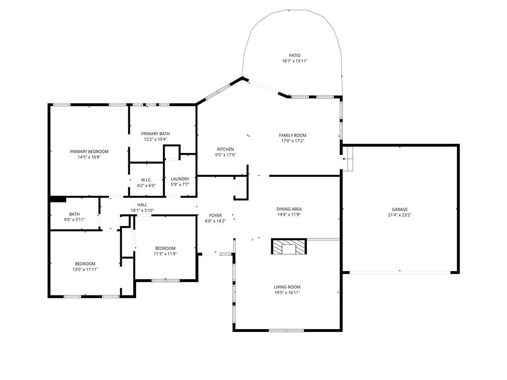2824 Carriage Rowe Duluth, GA 30096 - Photo 45 of 45 a picture of floor plan