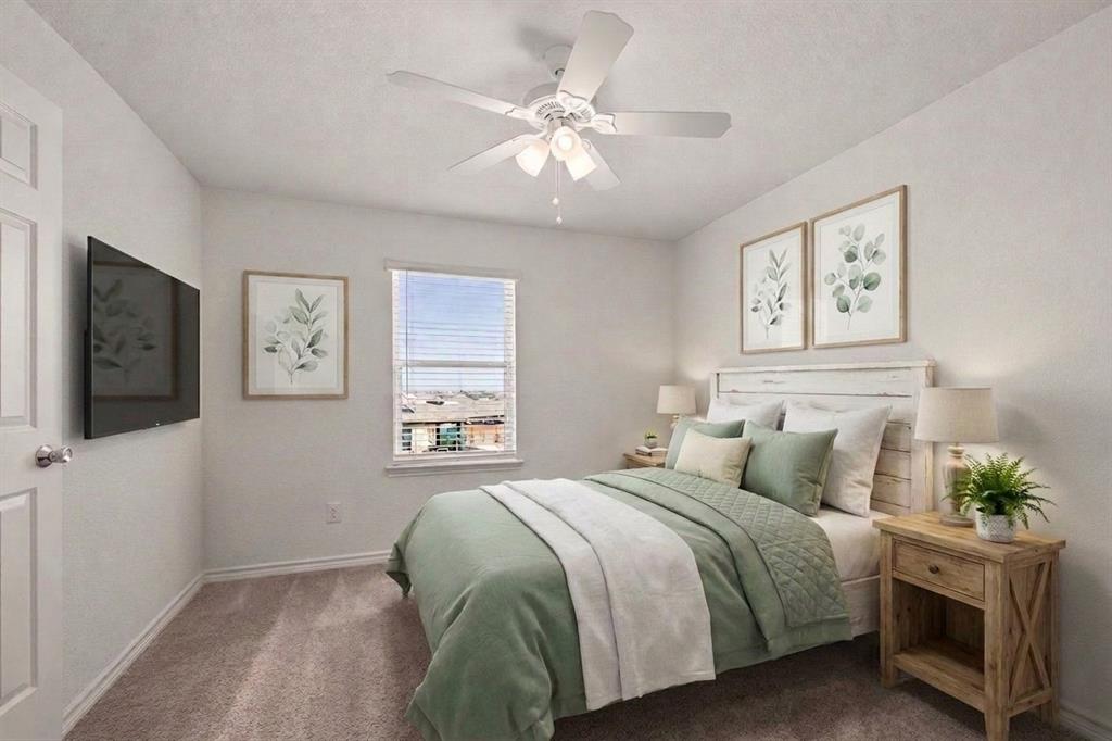 2800 Weston Road Aubrey, TX 76227 - Photo 25 of 37 Virtually Staged Secondary Bedroom