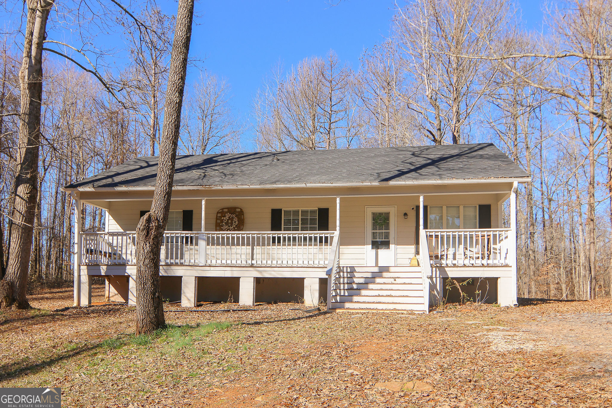 338 Young Road Franklin, GA 30217 - Photo 1 of 43 a front view of a house with a yard