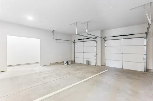 an empty room with a empty space