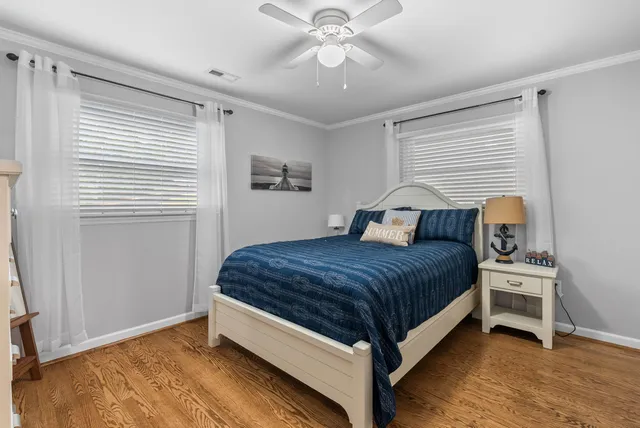 a view of a swimming pool with a lake view