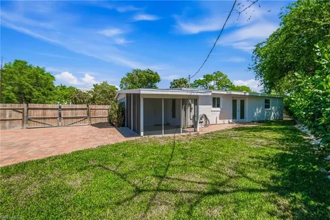 a view of outdoor space and yard