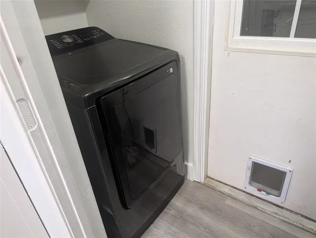 a view of washer and dryer