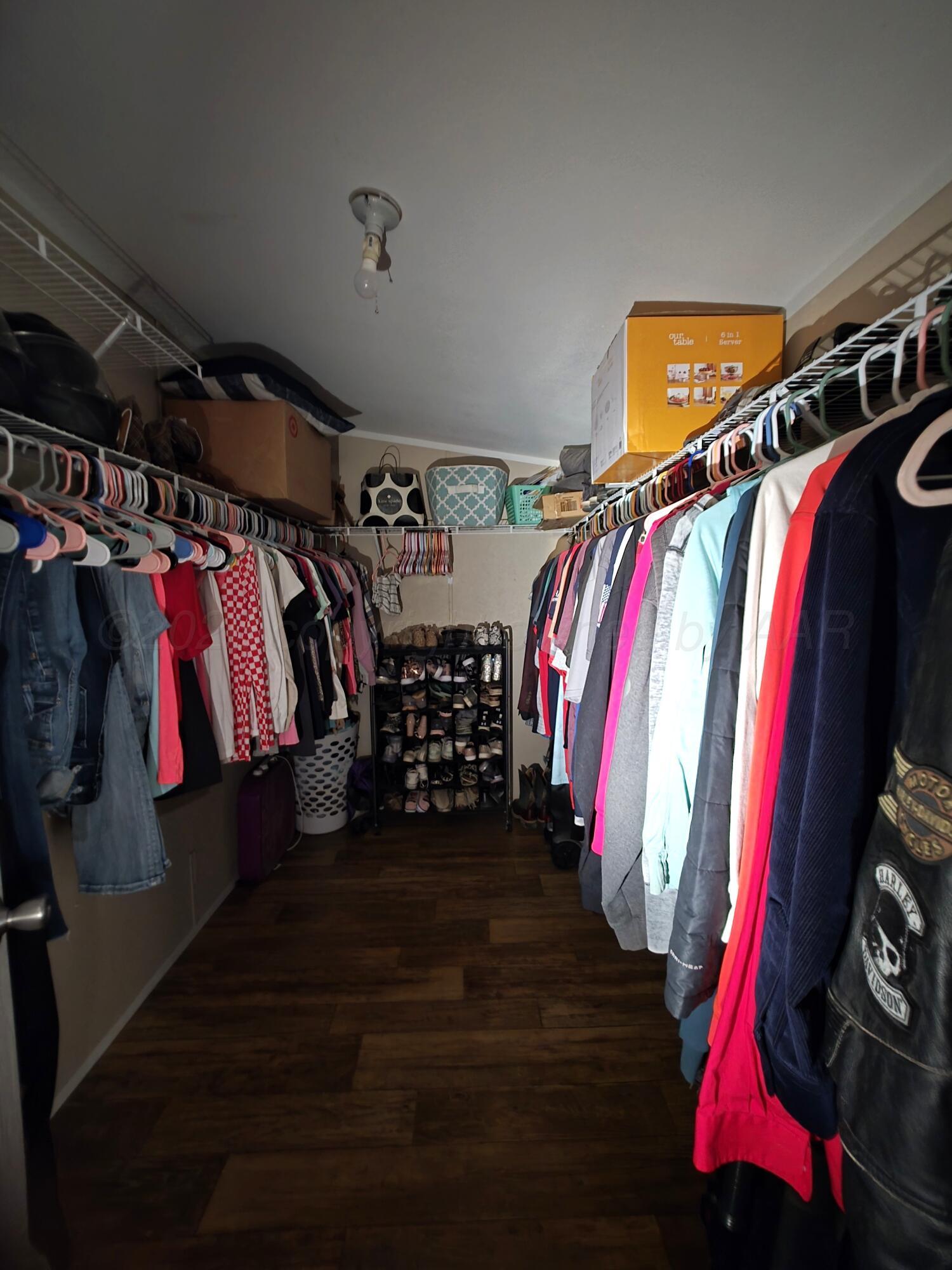 County Road Mobeetie, TX 79061 - Photo 8 of 18 Primary Suite Walk-In Closet