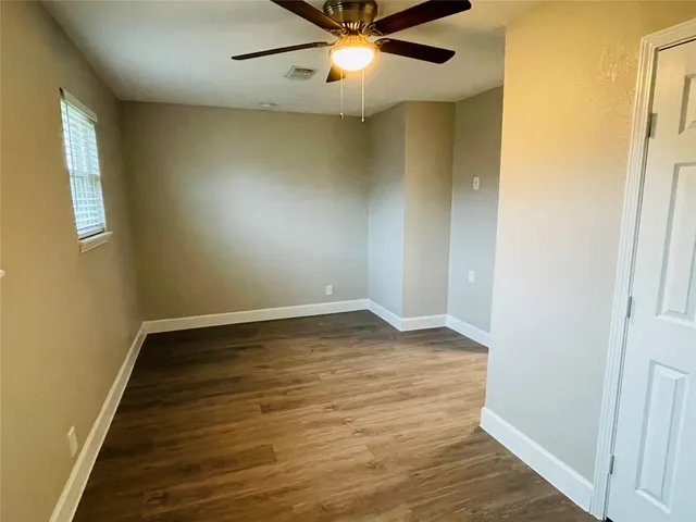 wooden floor in an empty room