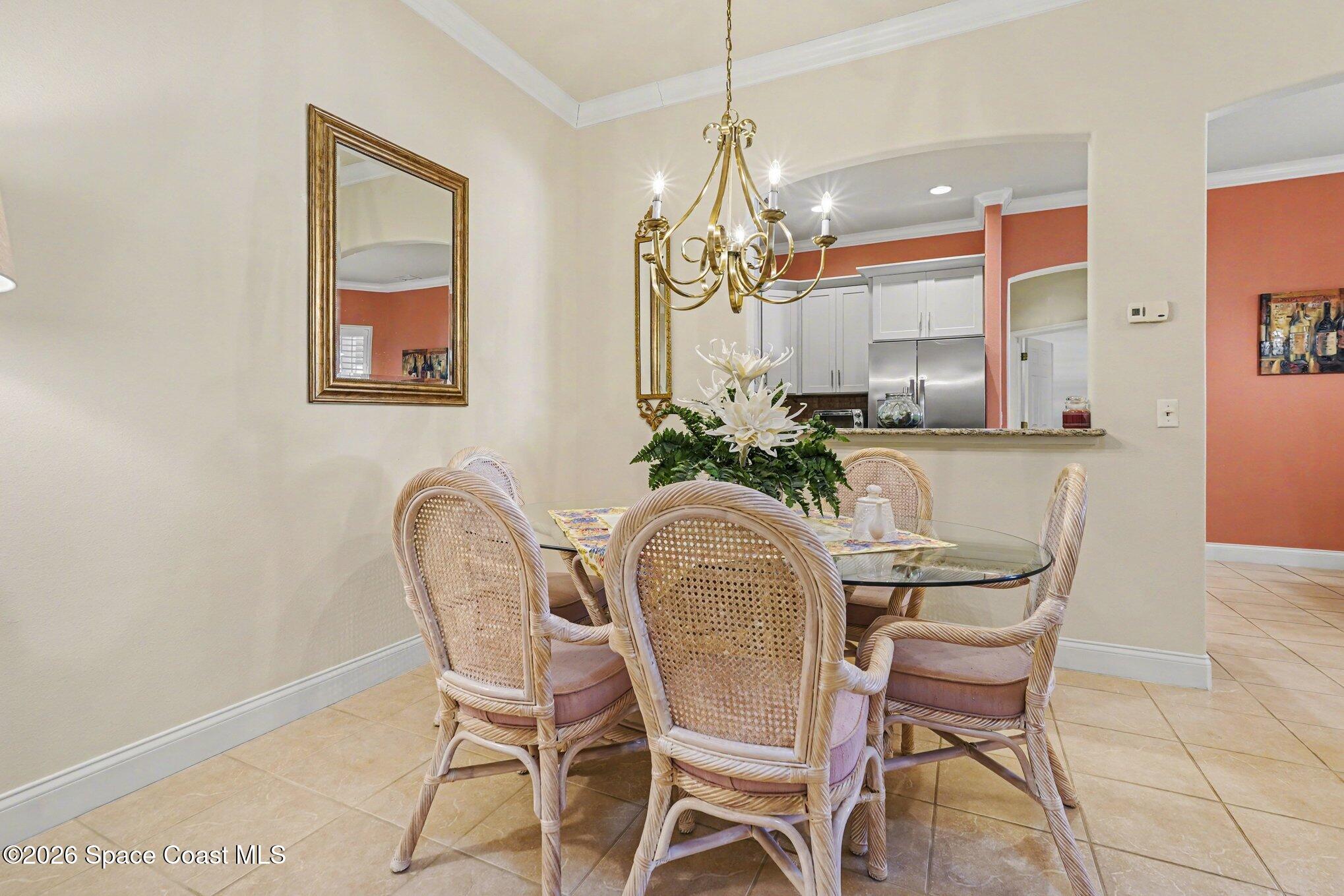 4220 Alamanda Key Drive Melbourne, FL 32901 - Photo 9 of 35 Dining Room