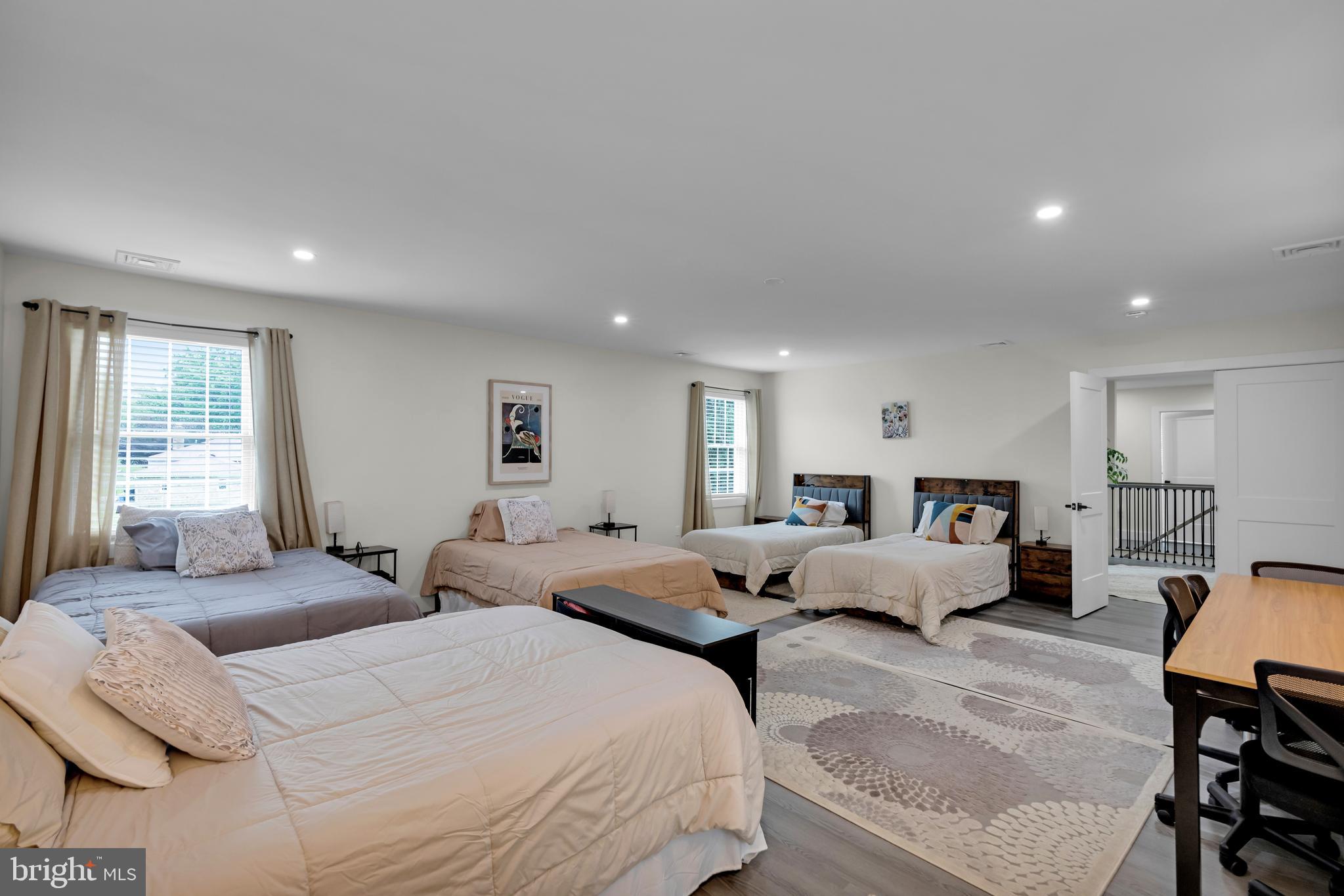 2840 Jacksonville Road Bethlehem, PA 18017 - Photo 16 of 57 a bedroom with two beds and a large window