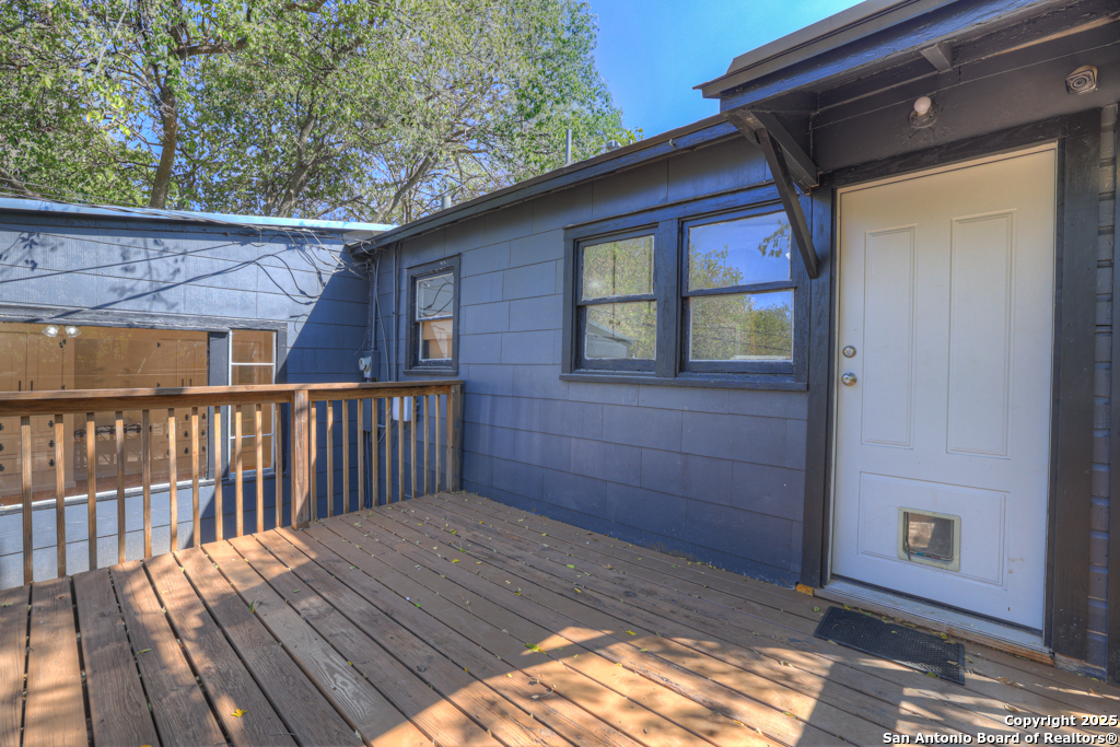 511 Wright Avenue Schertz, TX 78154 - Photo 19 of 23 a view of wooden deck