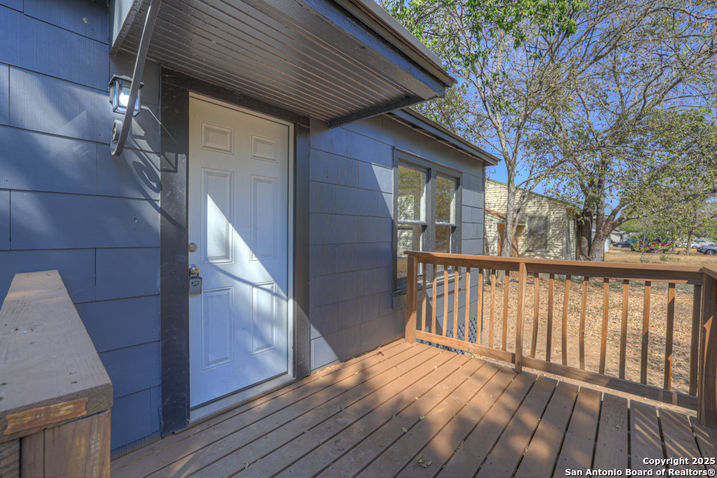 511 Wright Avenue Schertz, TX 78154 - Photo 3 of 23 a view of wooden balcony