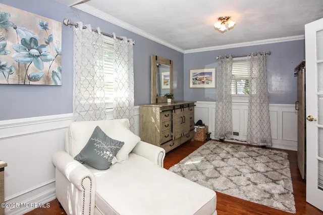 a living room with a couch and a table in it