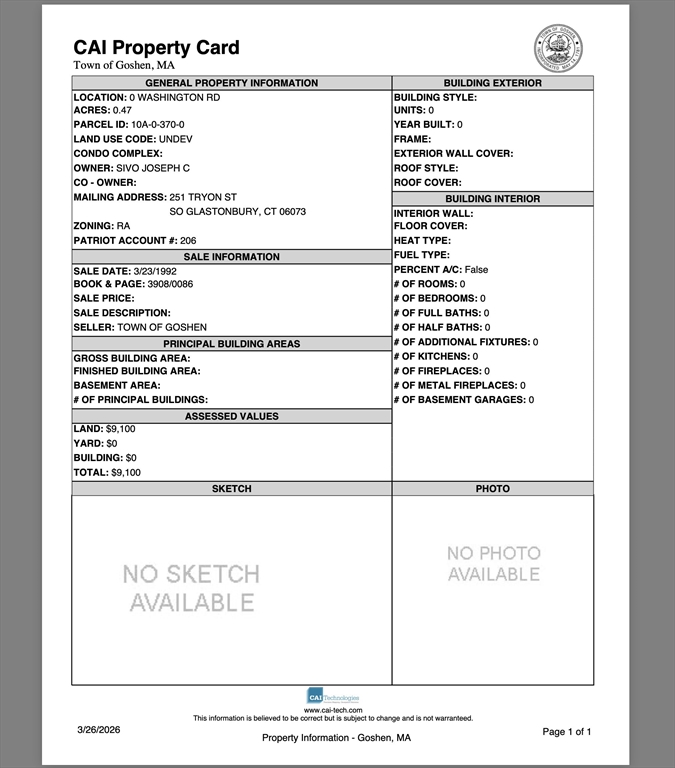 0 Washington Road Williamsburg, MA 01096 - Photo 4 of 4